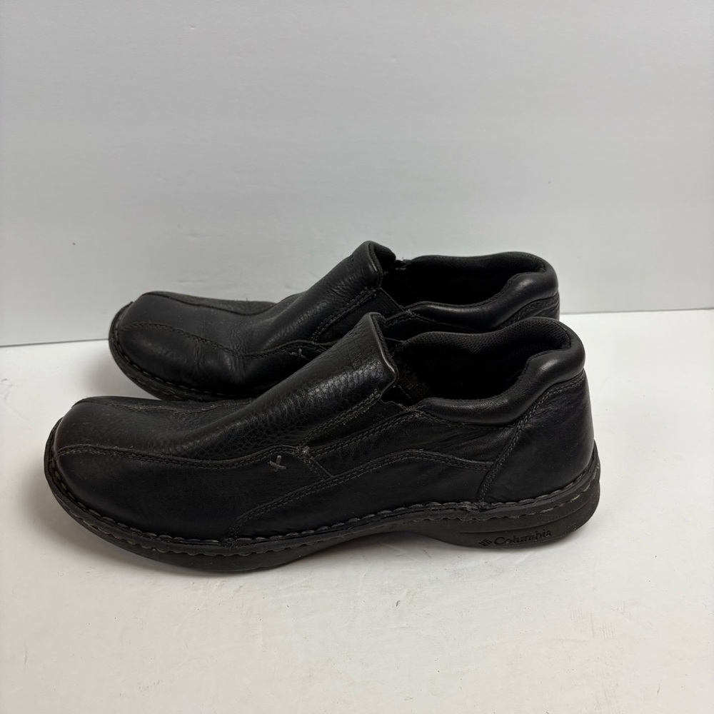 Men’s Shoes Columbia Andrew Black Slip-on Loafers Size 10.5